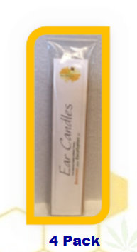 Beeswax Eucalyptus Ear Candles 4 pack